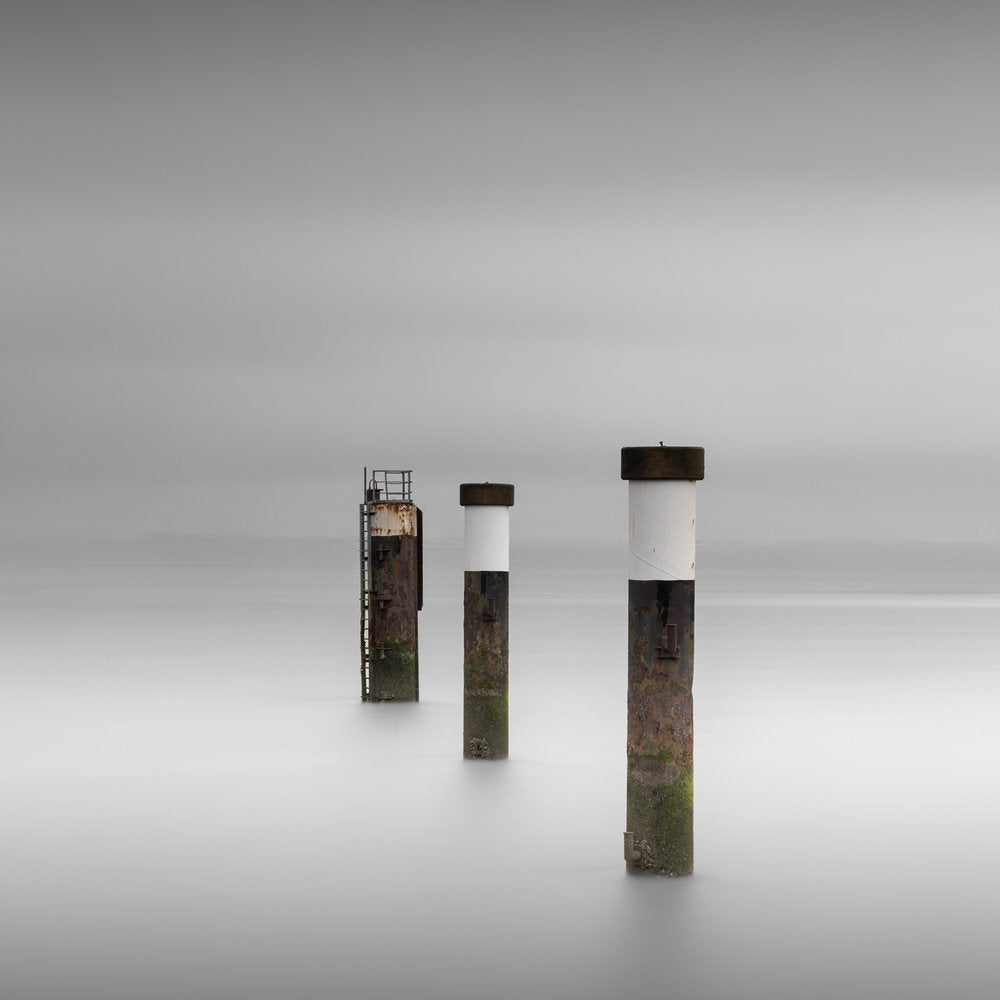Misty Ocean Pillars