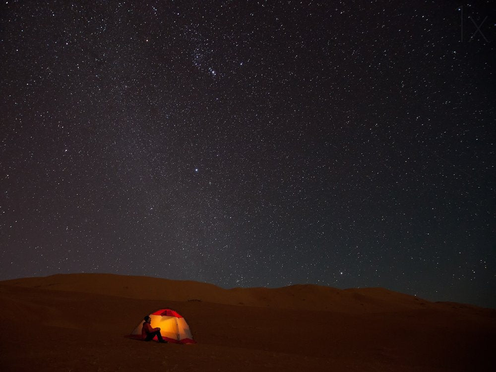 Desert Starry Night