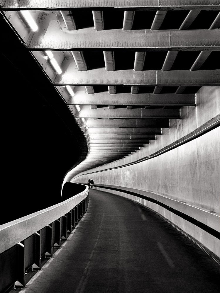 Curved Urban Walkway