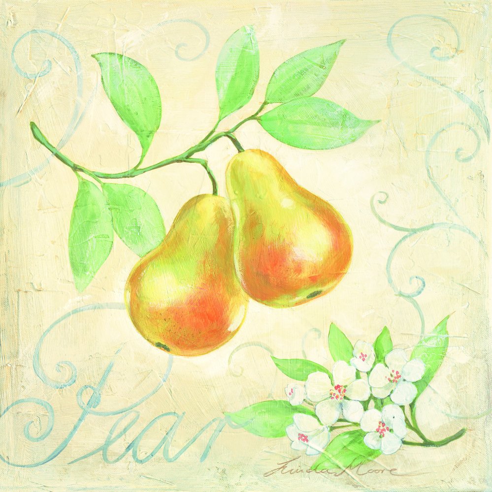 Pears and Blossoms