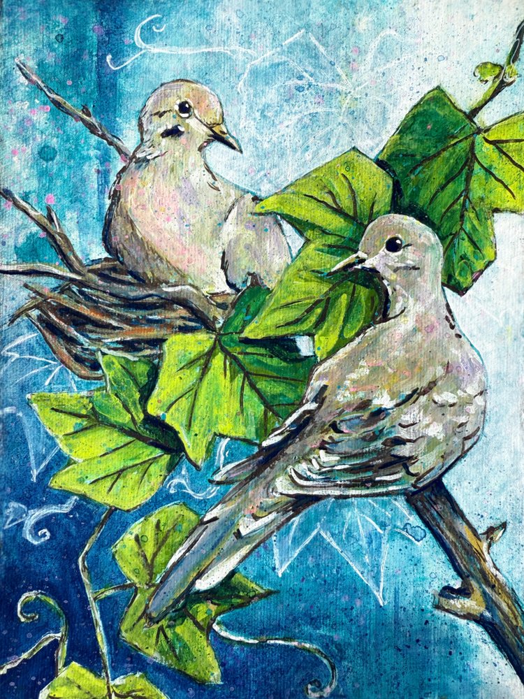 Peaceful Doves Nest
