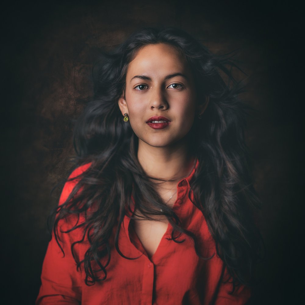 Intense Gaze Portrait
