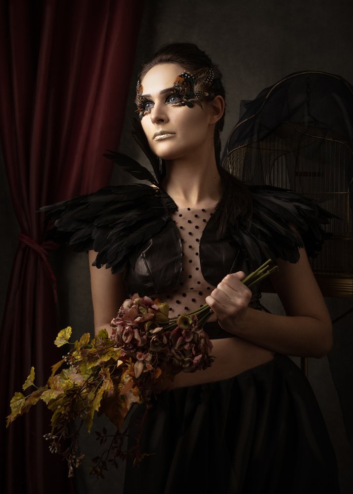 Dark Butterfly Woman