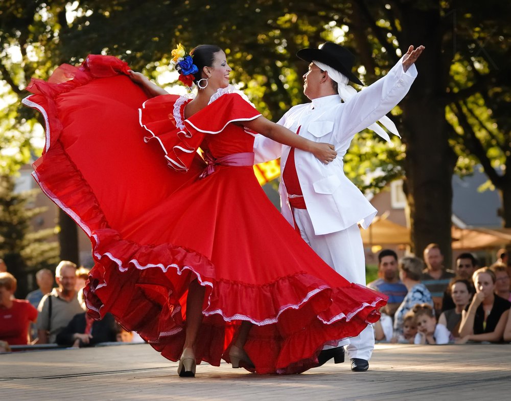 Vibrant Folk Dance