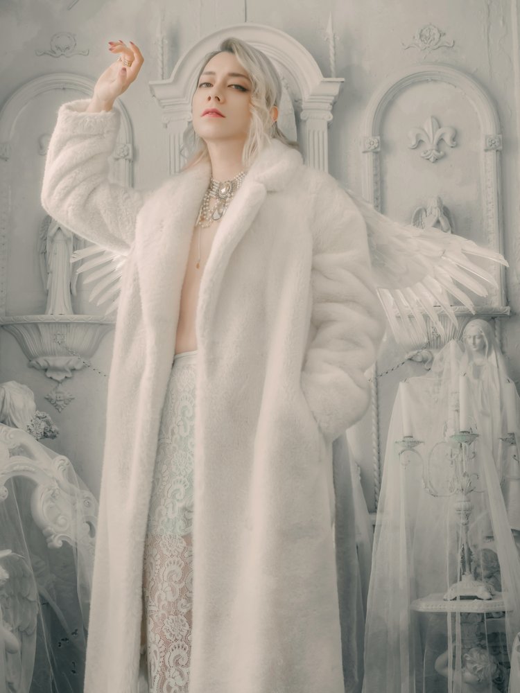 White Fur Angel