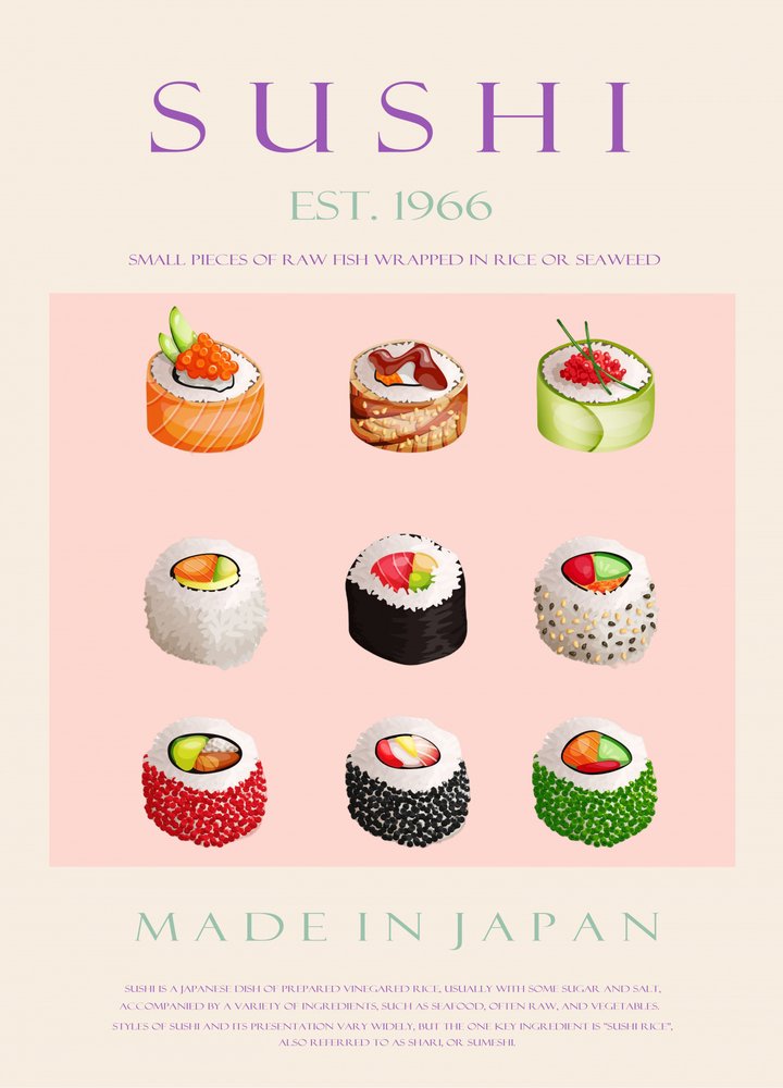 Japanese Sushi Collection