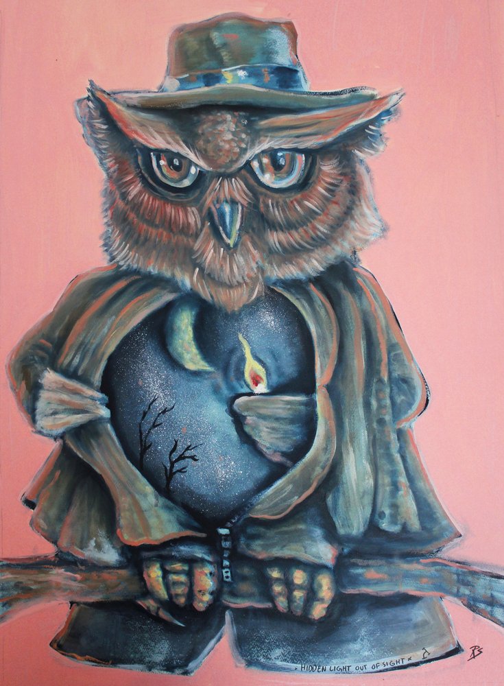 Wise Owl Night Light