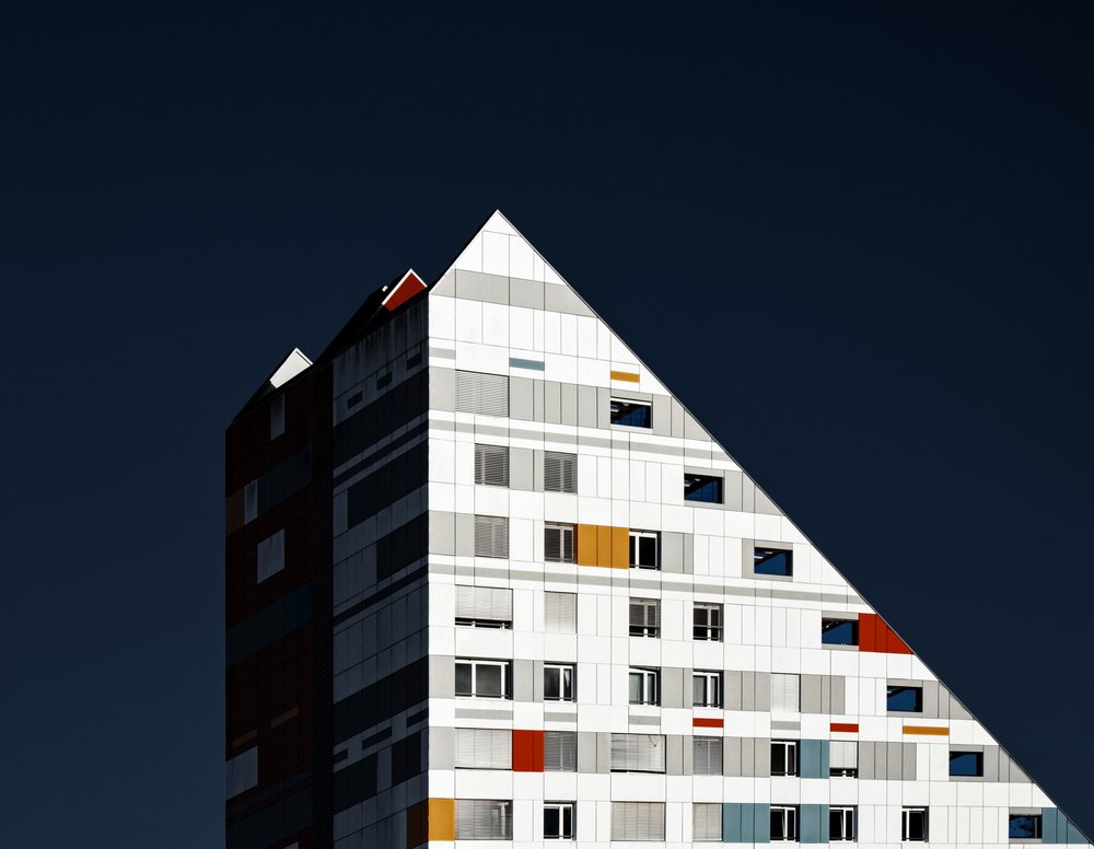 Geometric Building Shadow
