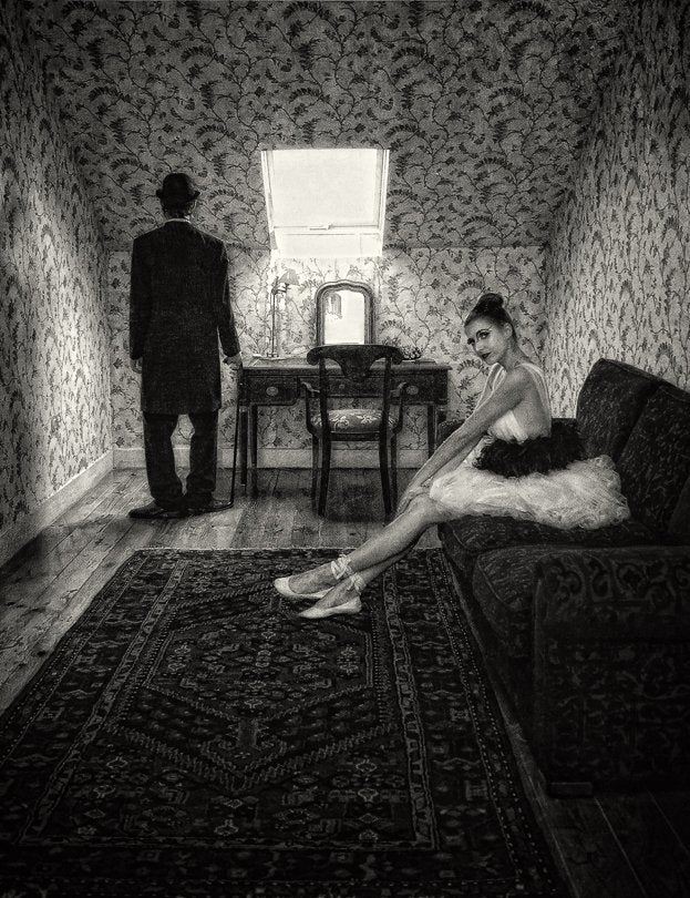 Ballerina and Mysterious Man