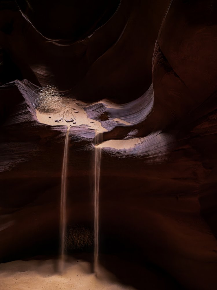 Canyon Sandfall