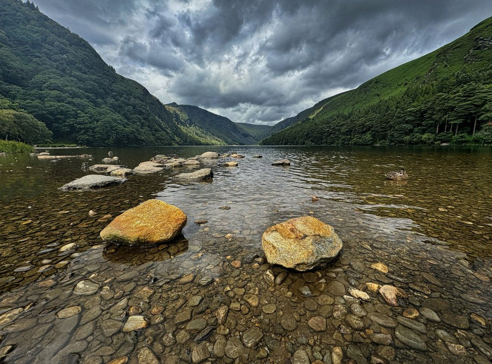 Dramatic Mountain Lake
