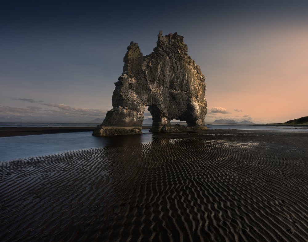 Twilight Ocean Arch