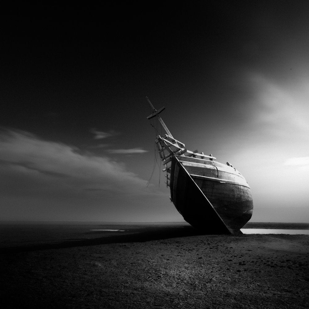 Abandoned Shipwreck Shore