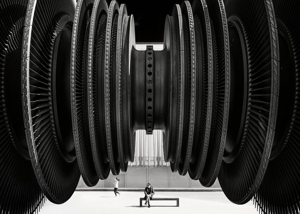 Industrial Scale Turbine
