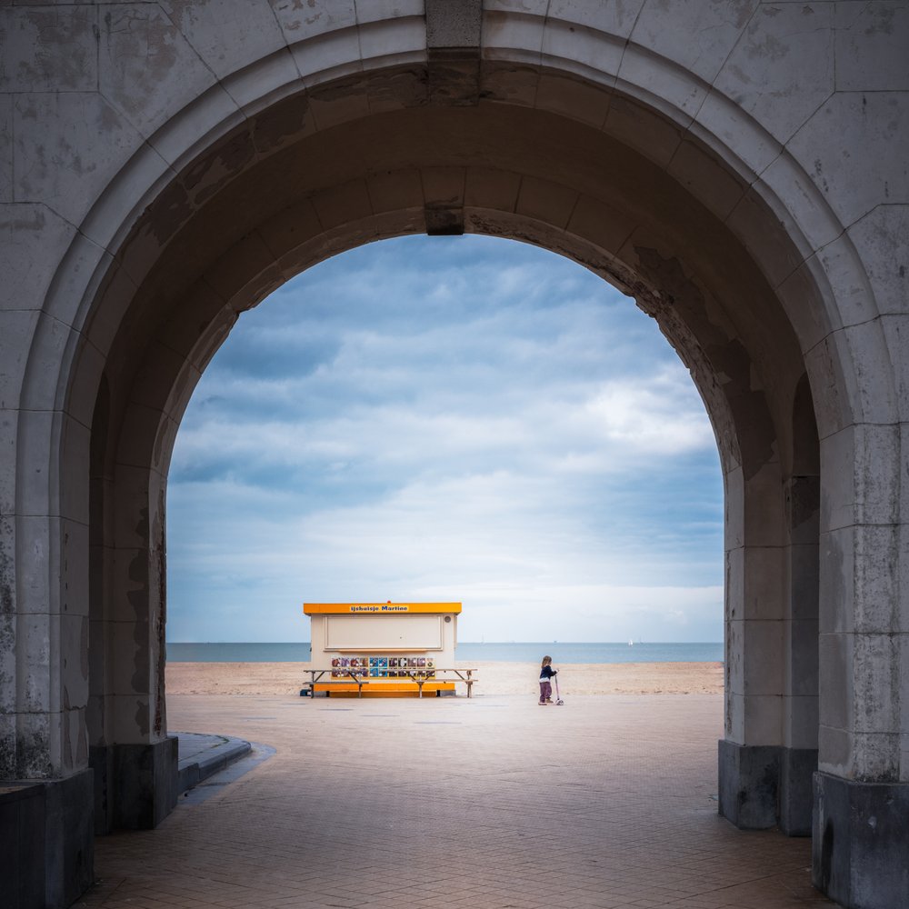 Coastal Archway View