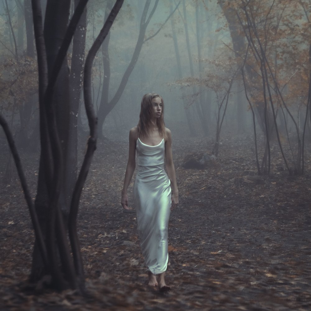 Misty Forest Woman
