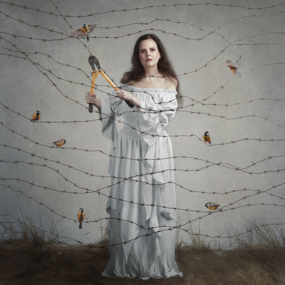 Woman Breaking Free