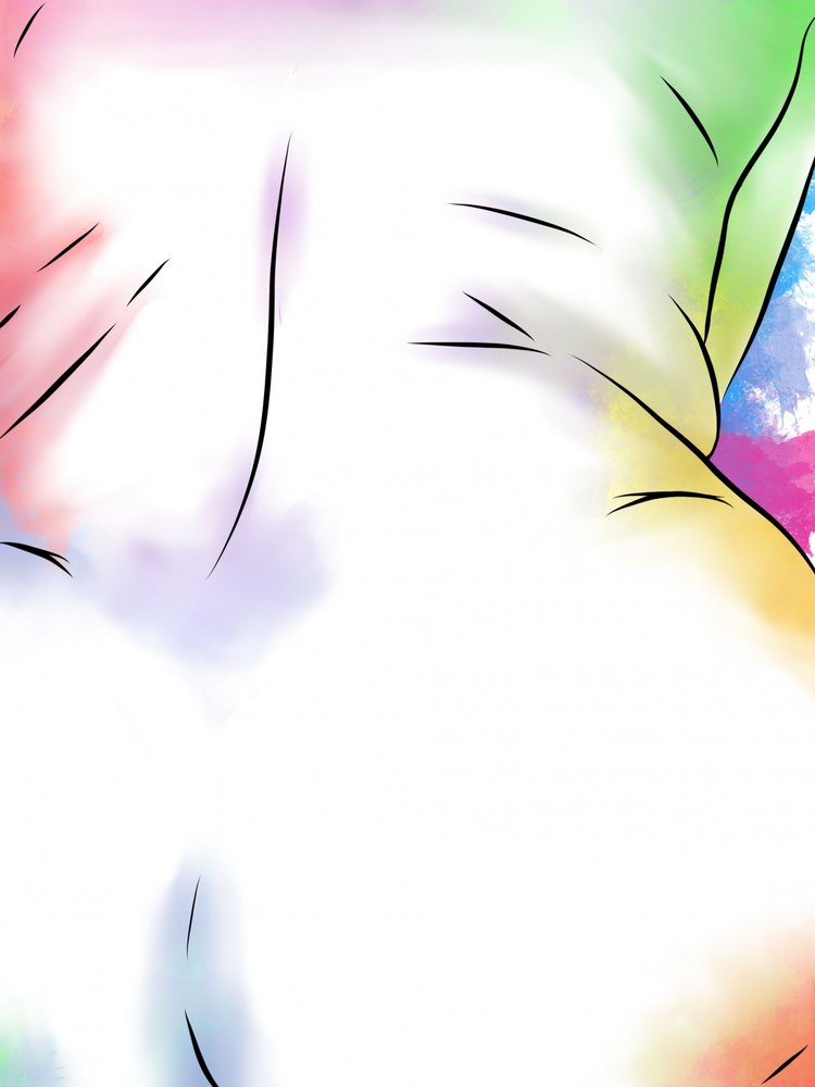 Vibrant Artistic Splash