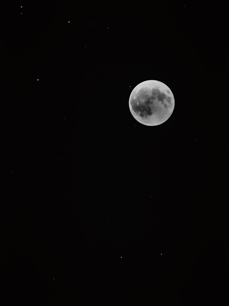 Full Moon and Stars
