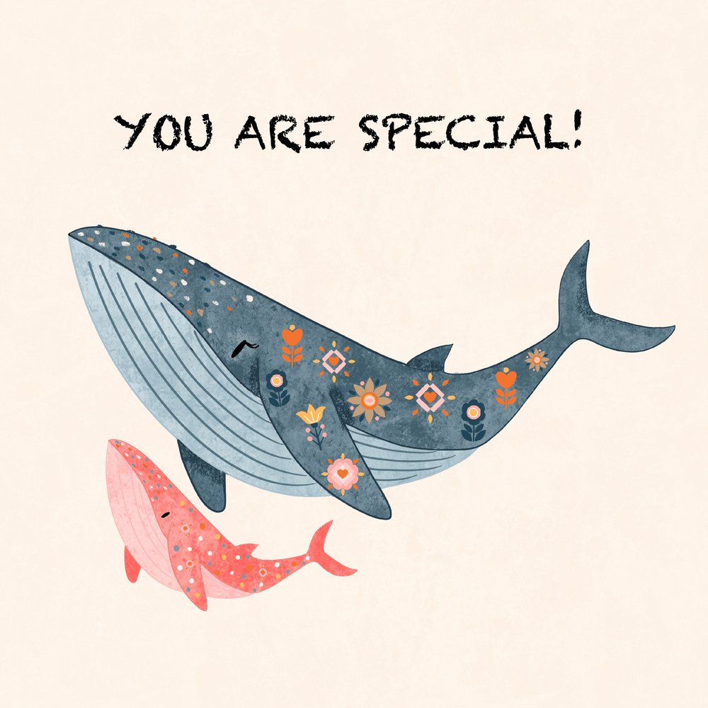 Special Whale Family