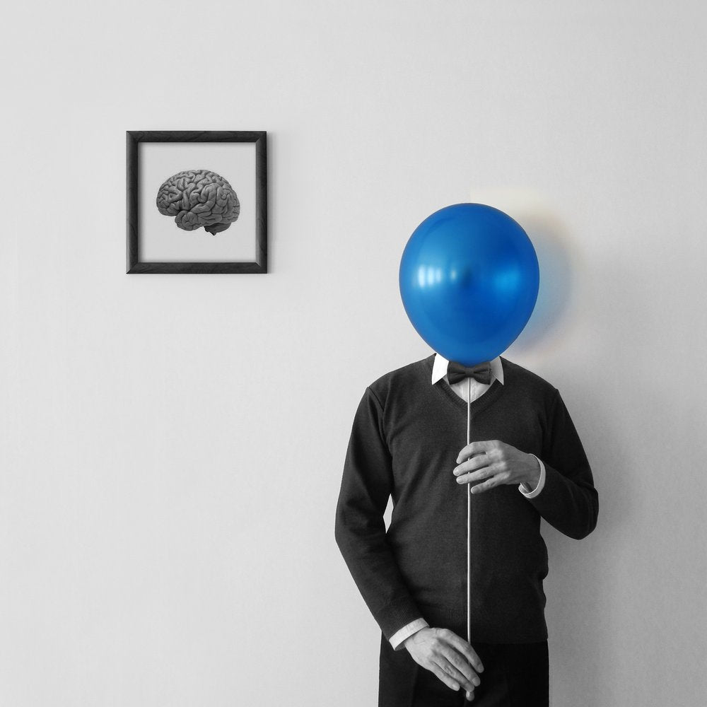 Mind and Blue Balloon