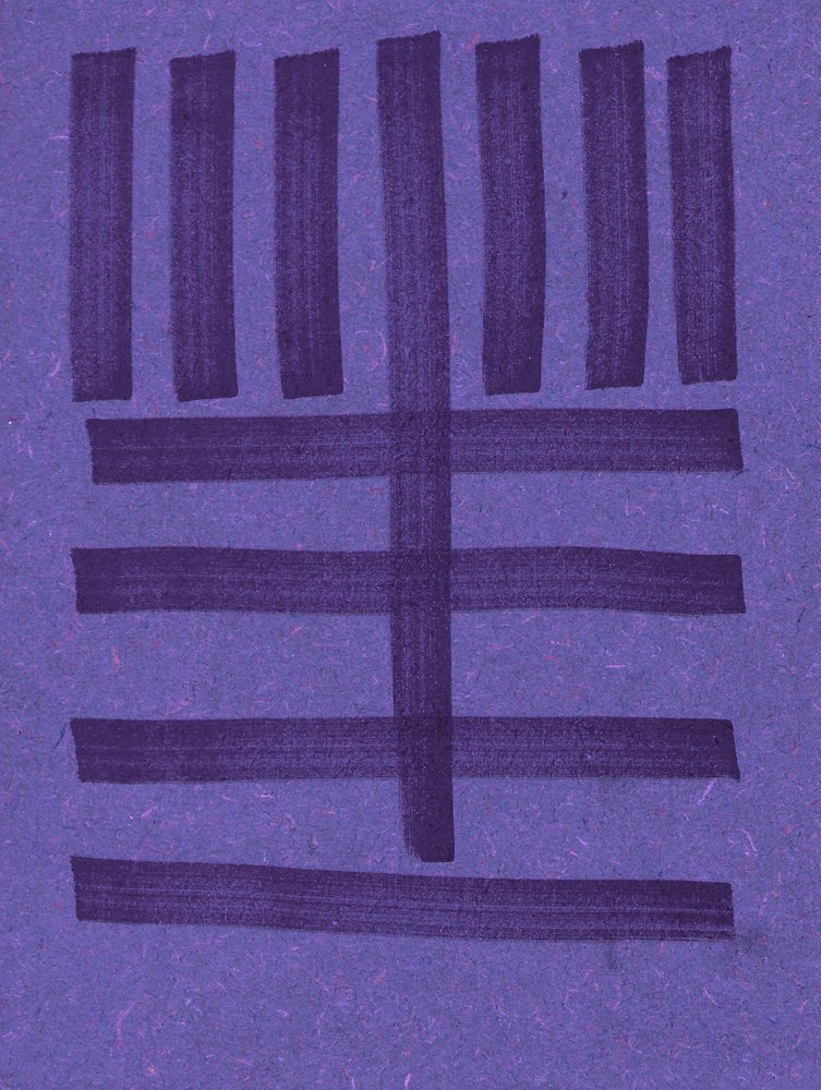 Purple Geometric Pattern
