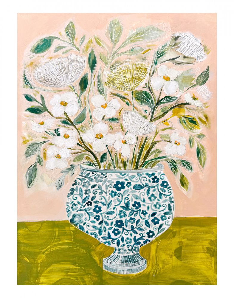 11x14blushing Blooms