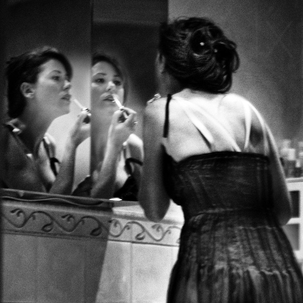Woman Mirror Reflection