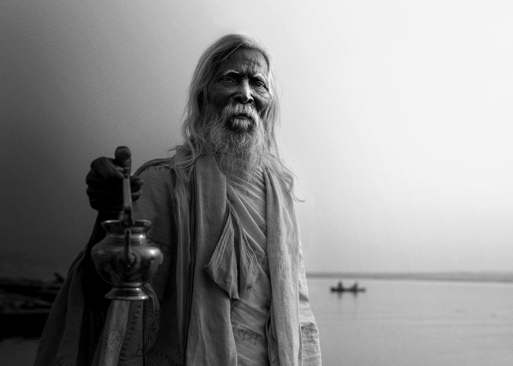 Wise Indian Sadhu