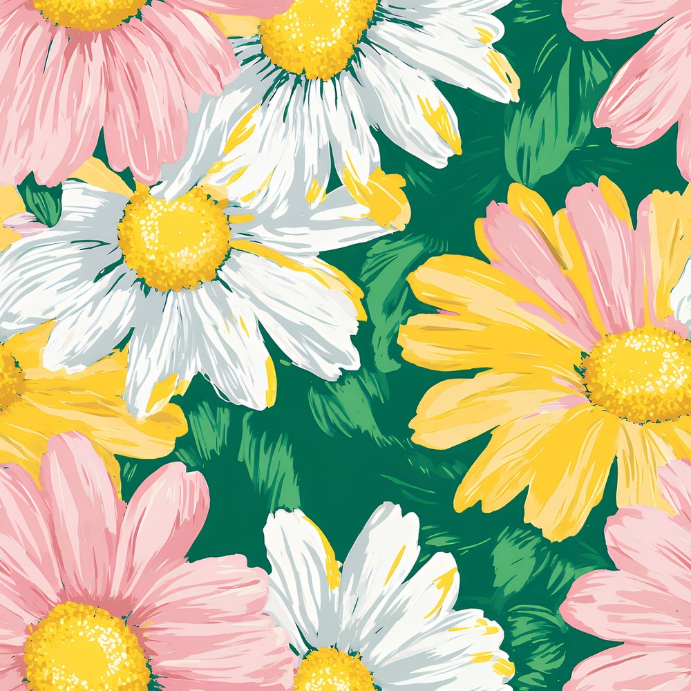 Colorful Daisy Blooms