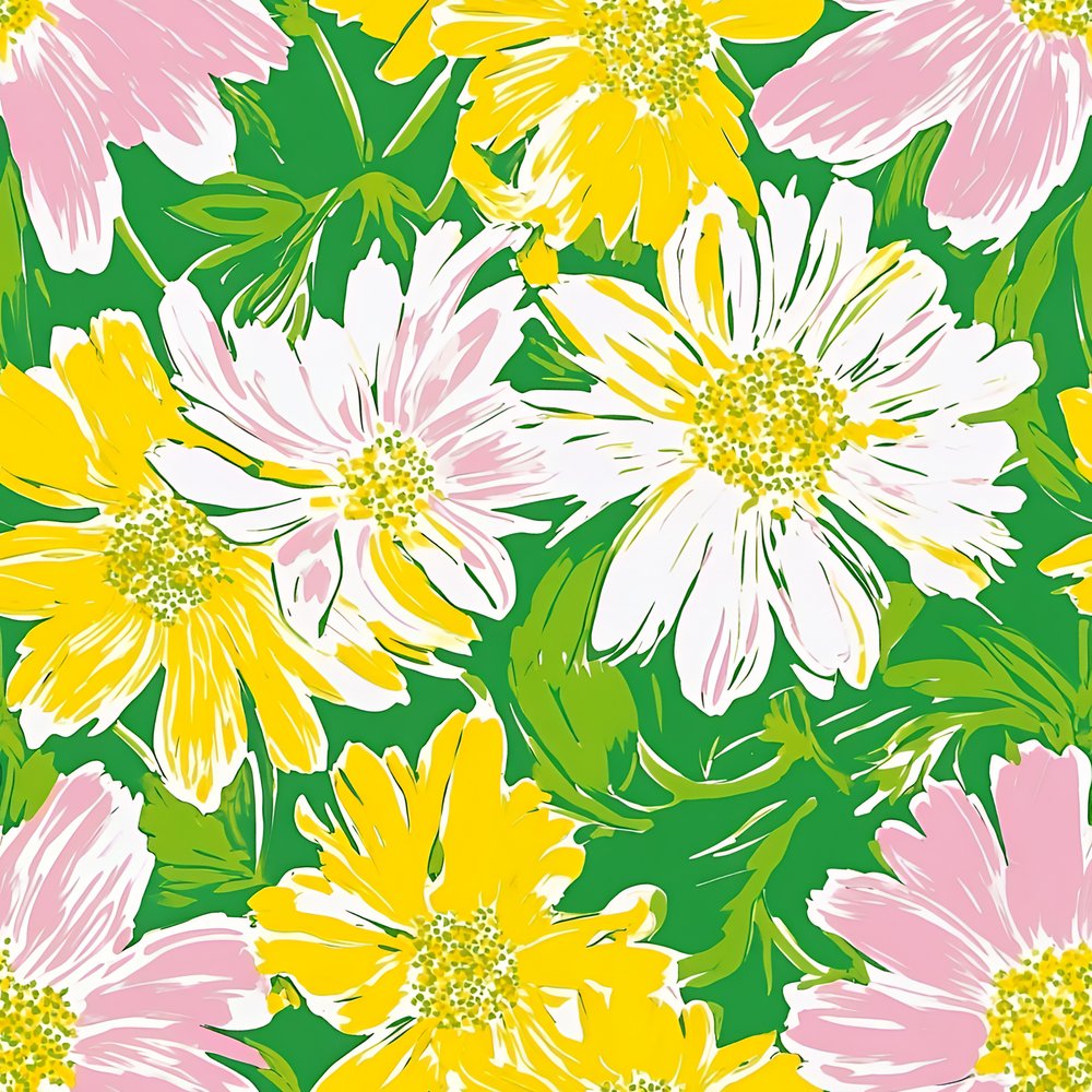 Vibrant Floral Pattern