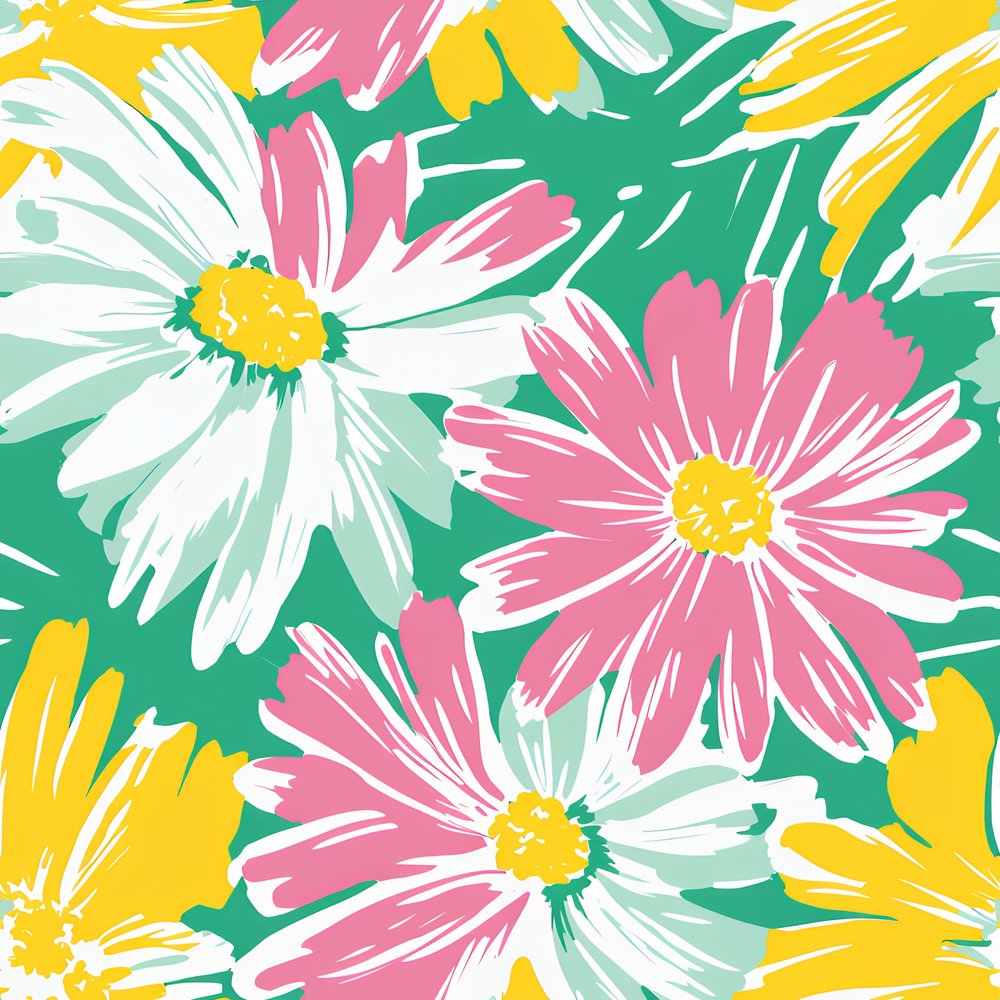 Vibrant Daisy Blooms