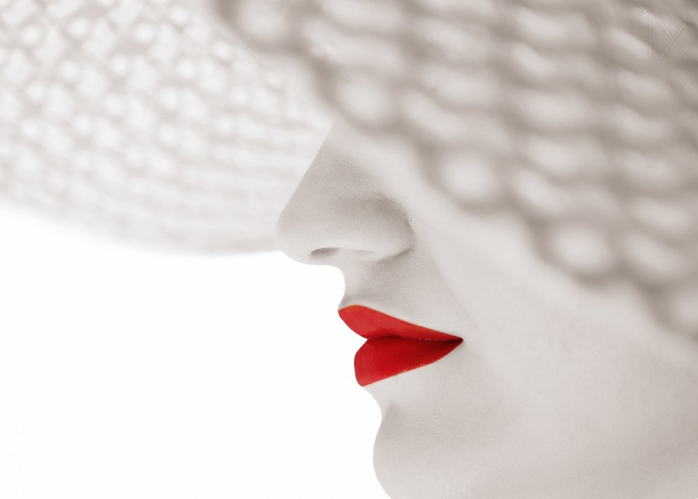 Elegant Red Lips