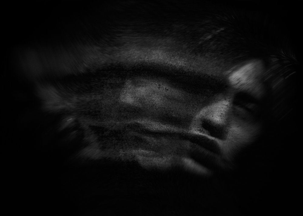 Moody Abstract Face