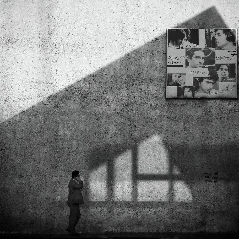 Man in Urban Shadow