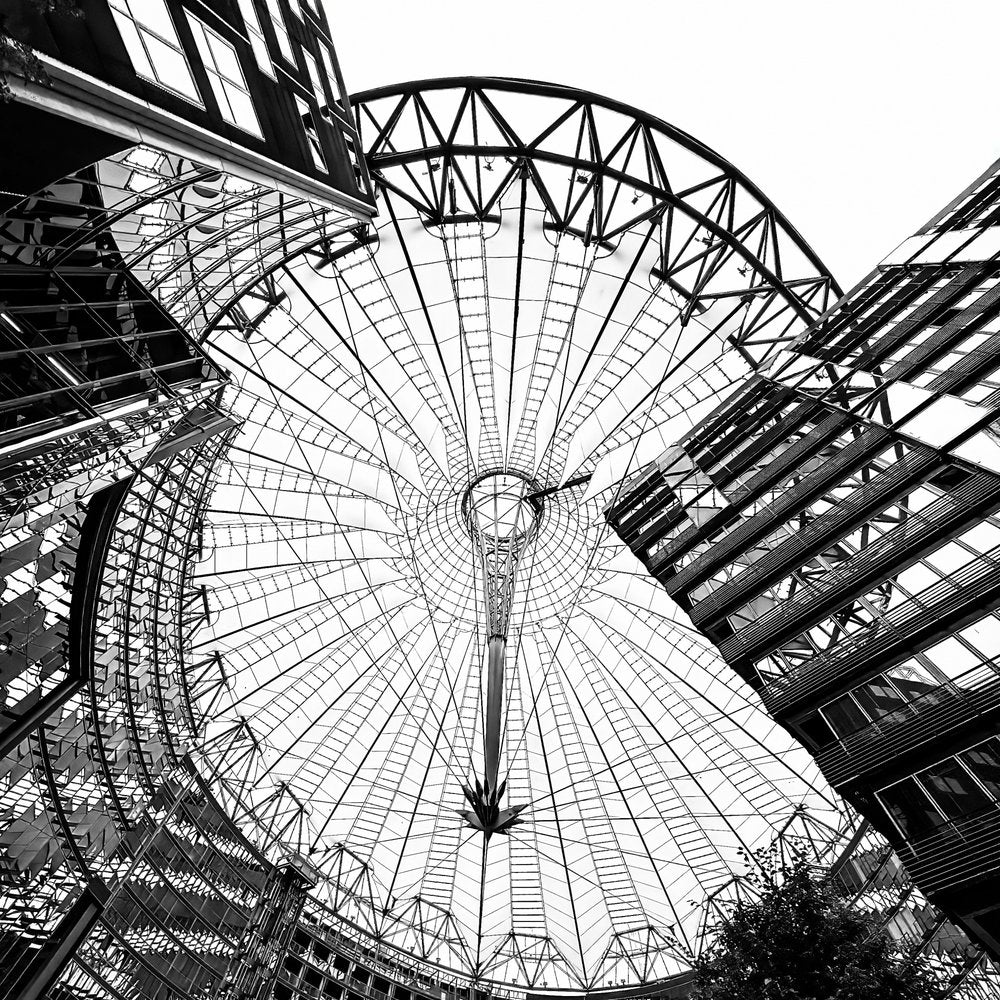 Modern Glass Ceiling Architecture