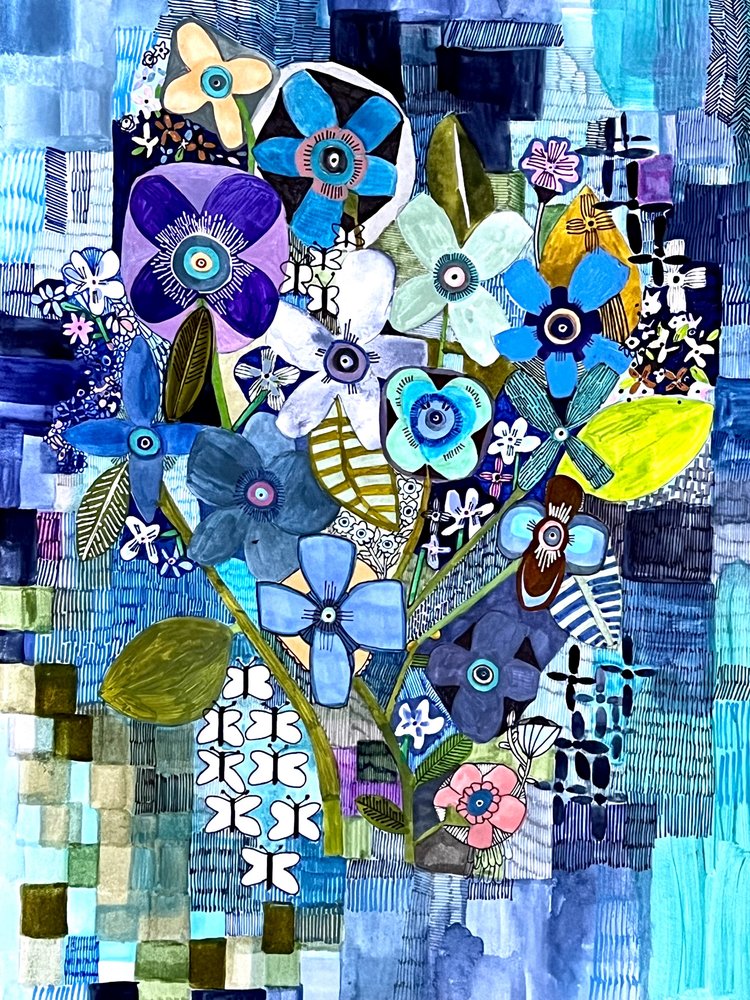 So blue