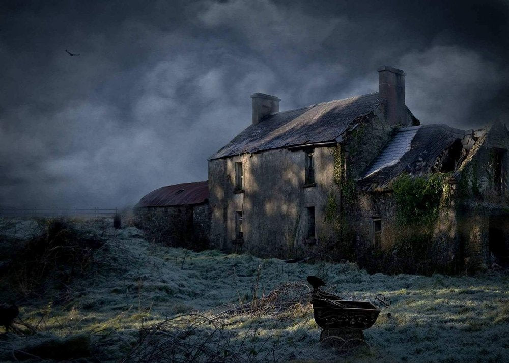 Gloomy Abandoned Farmhouse