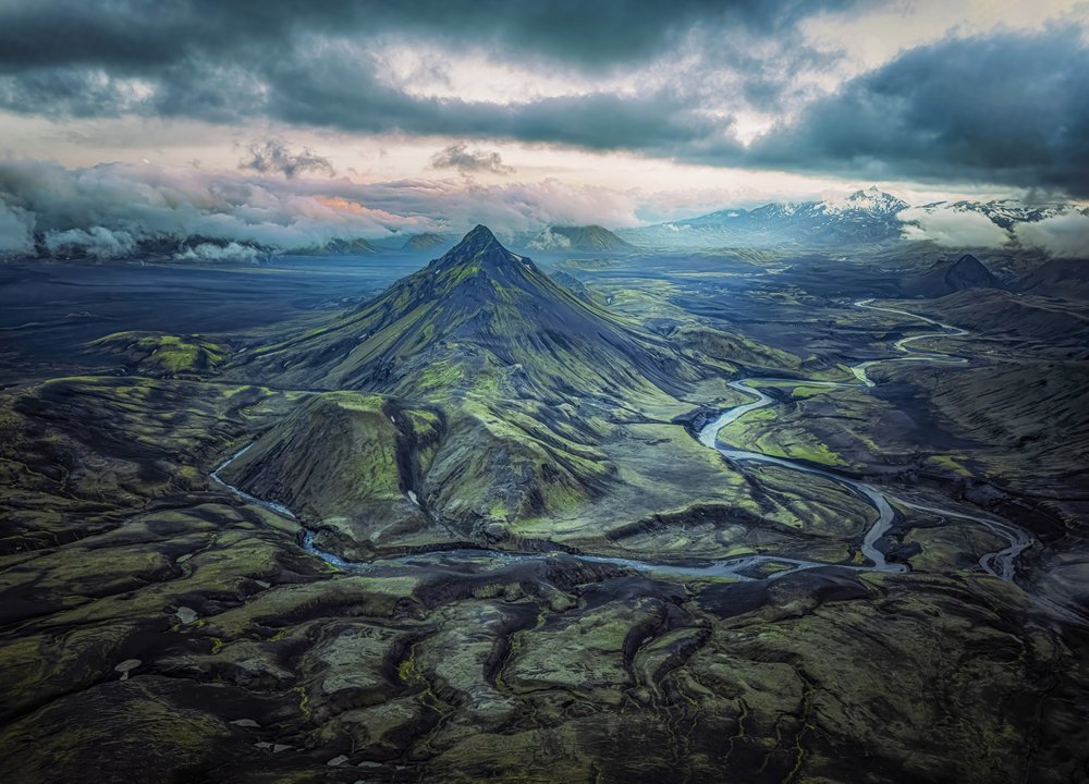 Dramatic Green Mountain River