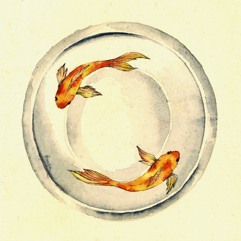 Calm Goldfish Pond