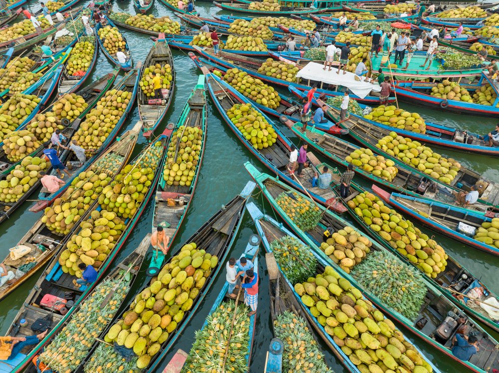 Tropical Floating Market