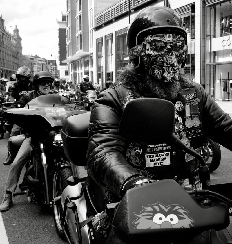 Skull Mask Biker