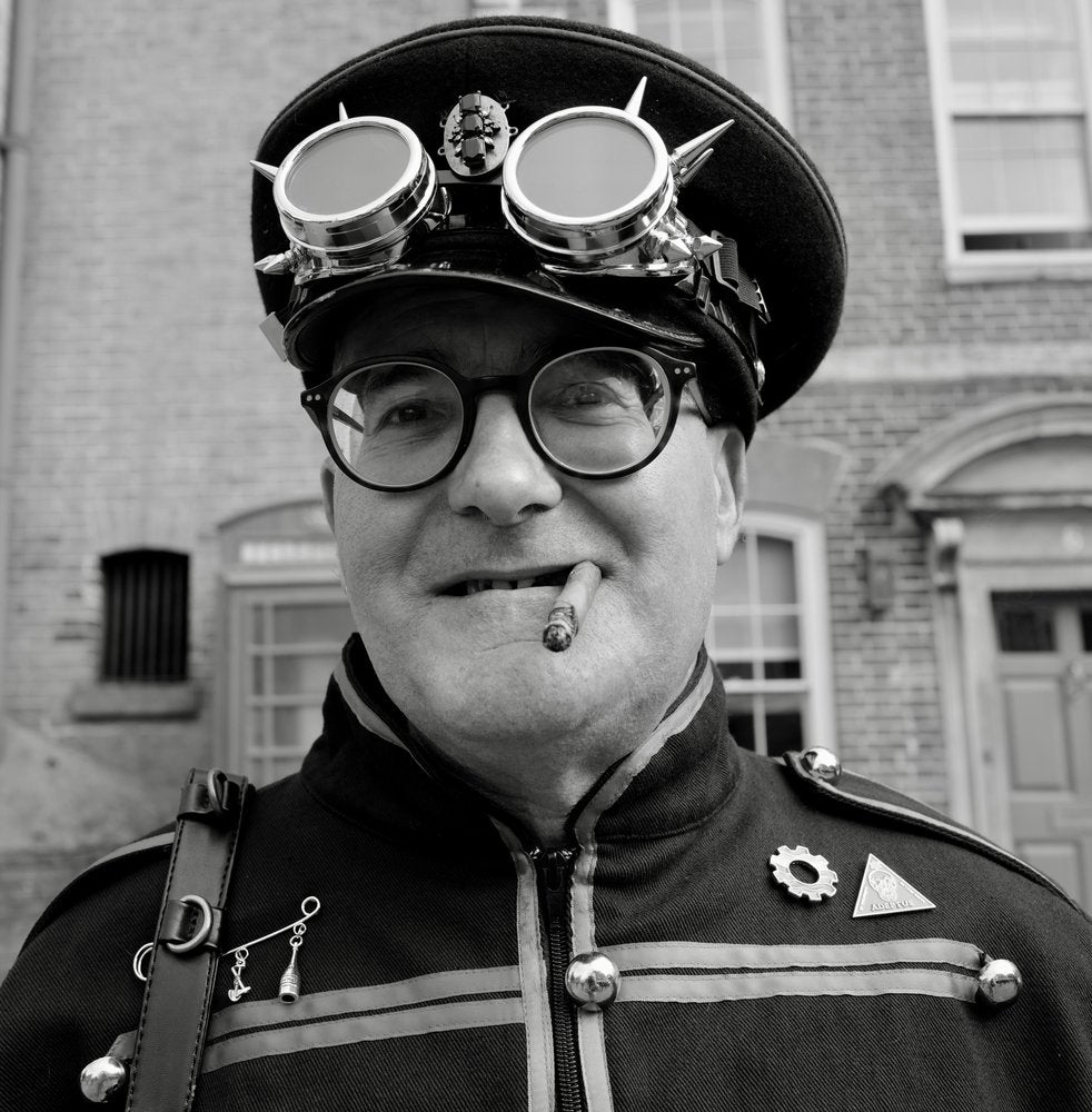 Steampunk Man Portrait
