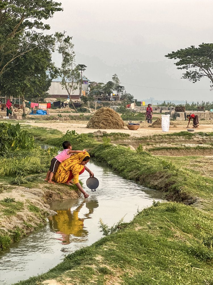 Rural Woman and Child