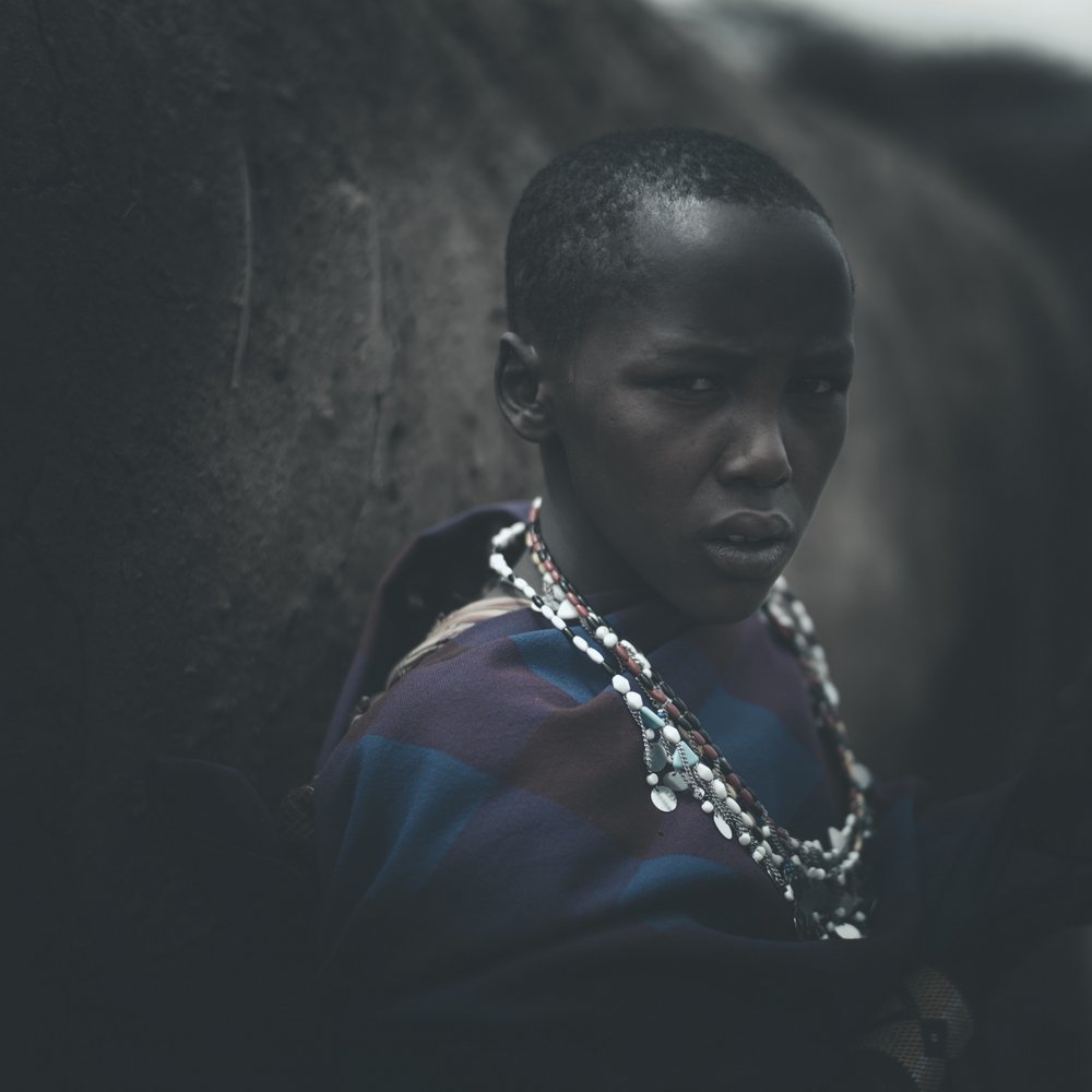 Maasai Child Portrait