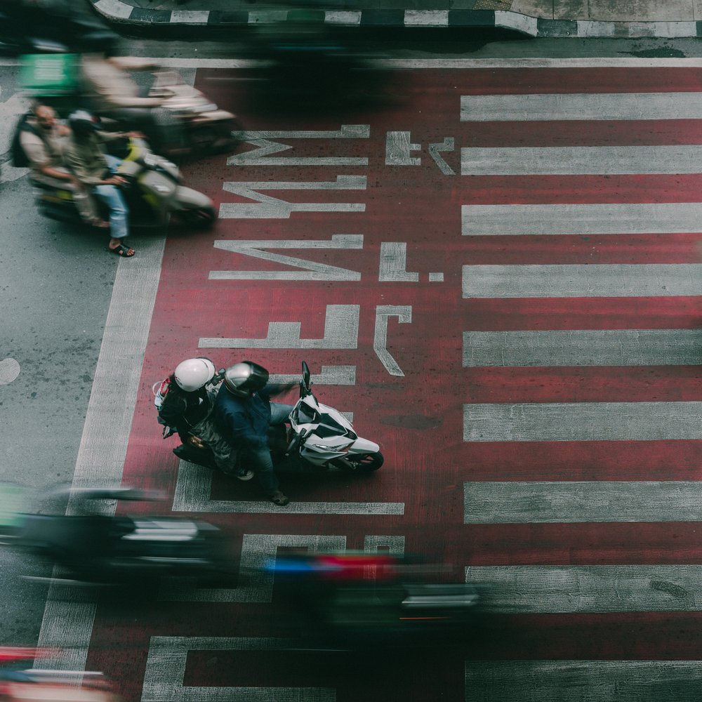 Urban Motorcycle Rush