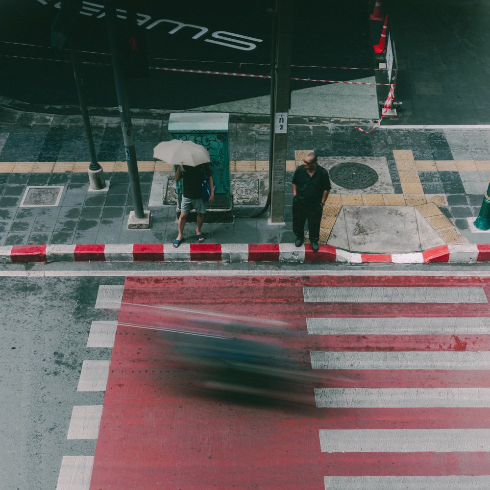 City Crosswalk Blur