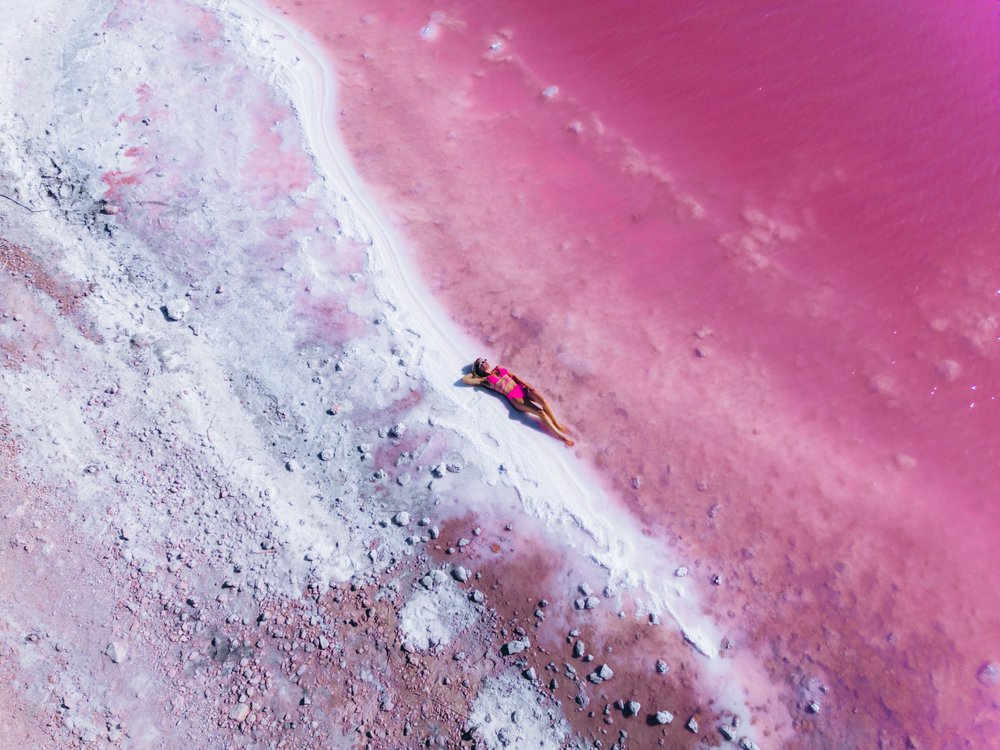 Pink Lake Relaxation