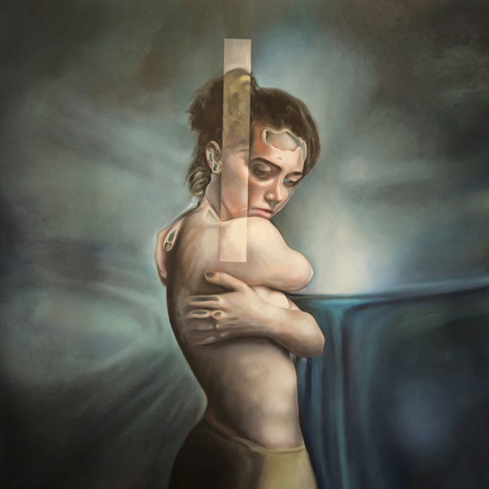 Pensive Woman Portrait