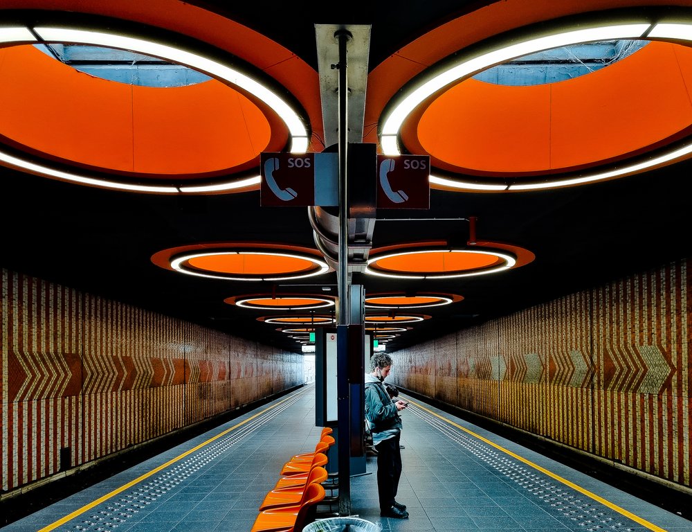 Striking Orange Metro